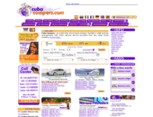 Tablet Screenshot of cubacampers.com